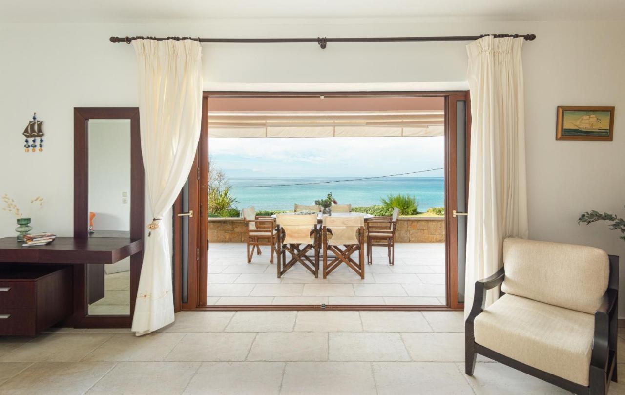 Seagrove, Beachfront Villa In Possidi #Feelslikehome Skála Foúrkas Exteriér fotografie