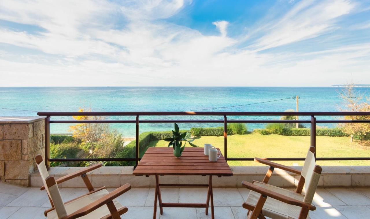 Seagrove, Beachfront Villa In Possidi #Feelslikehome Skála Foúrkas Exteriér fotografie
