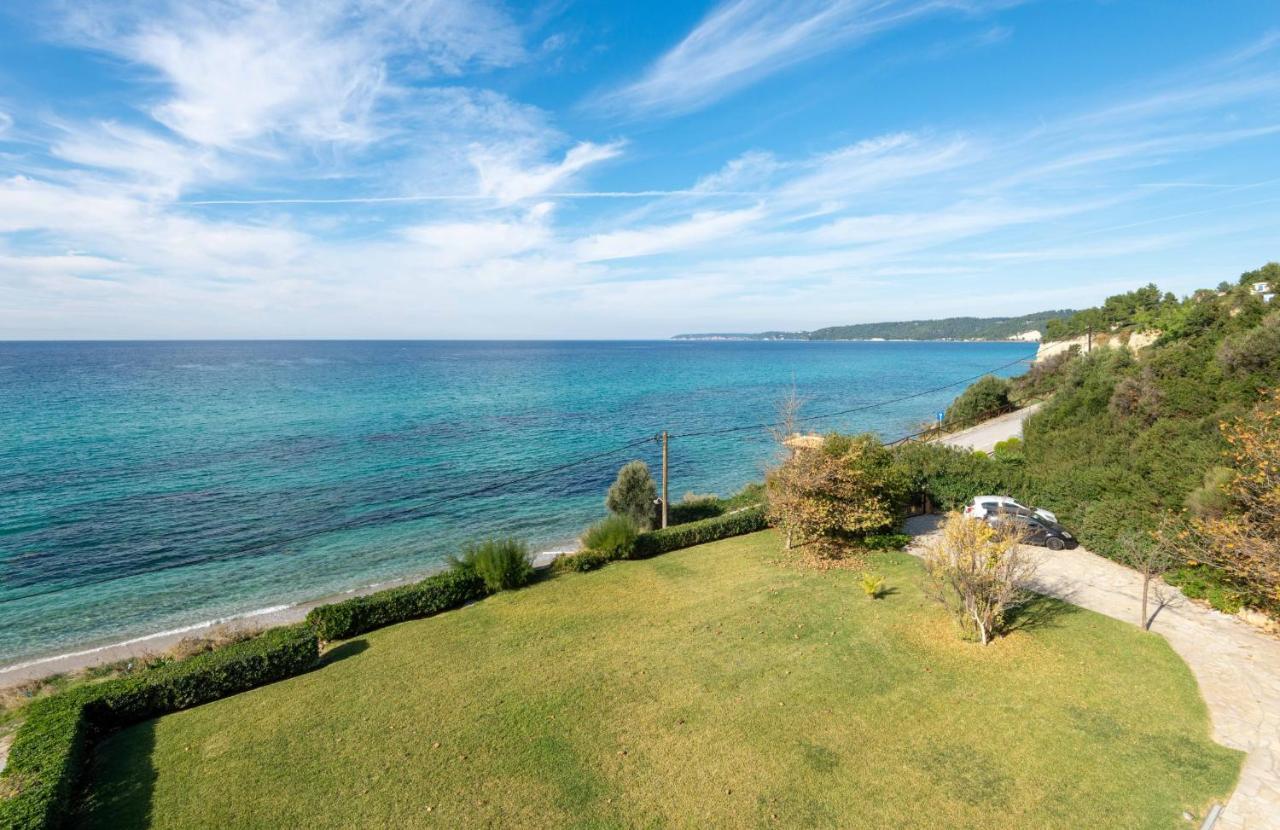 Seagrove, Beachfront Villa In Possidi #Feelslikehome Skála Foúrkas Exteriér fotografie