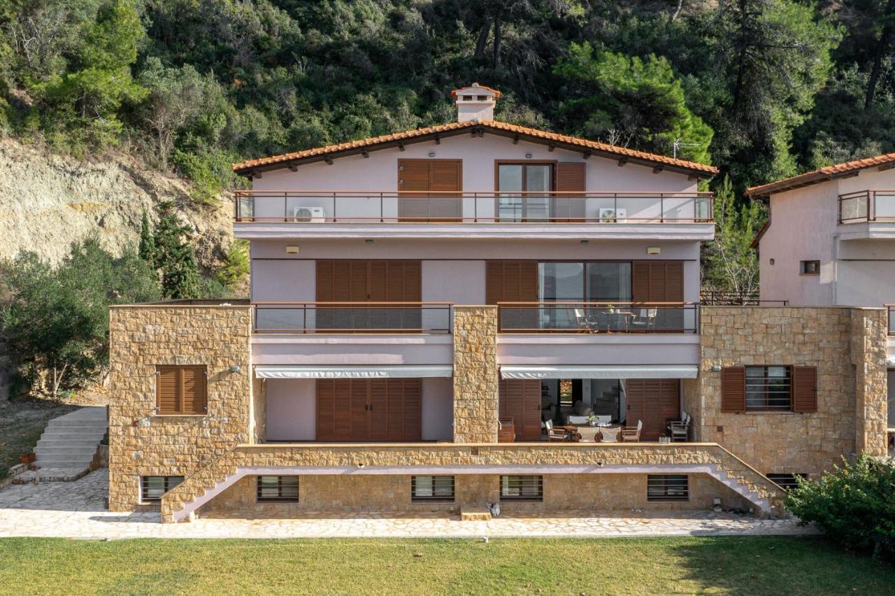 Seagrove, Beachfront Villa In Possidi #Feelslikehome Skála Foúrkas Exteriér fotografie